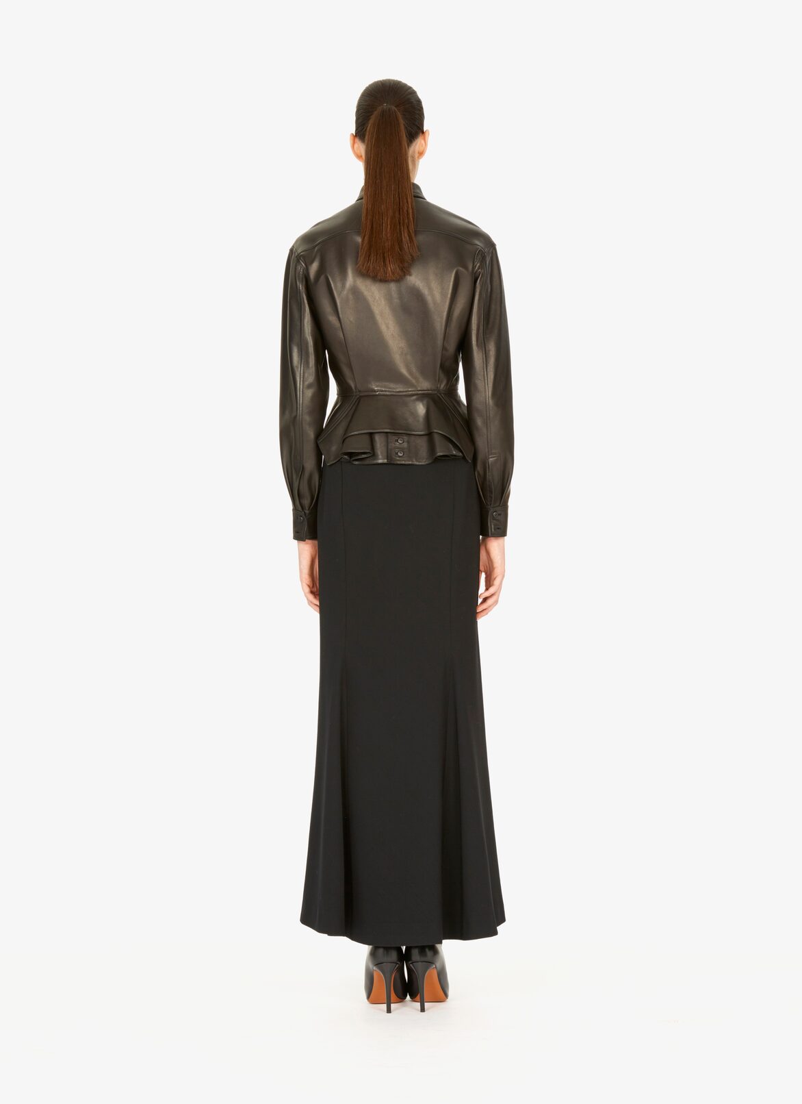 Alaïa Edition 1993 Leather Shirt ALAÏA BLACK ALAÏA EDITION 1993 LEATHER SHIRT